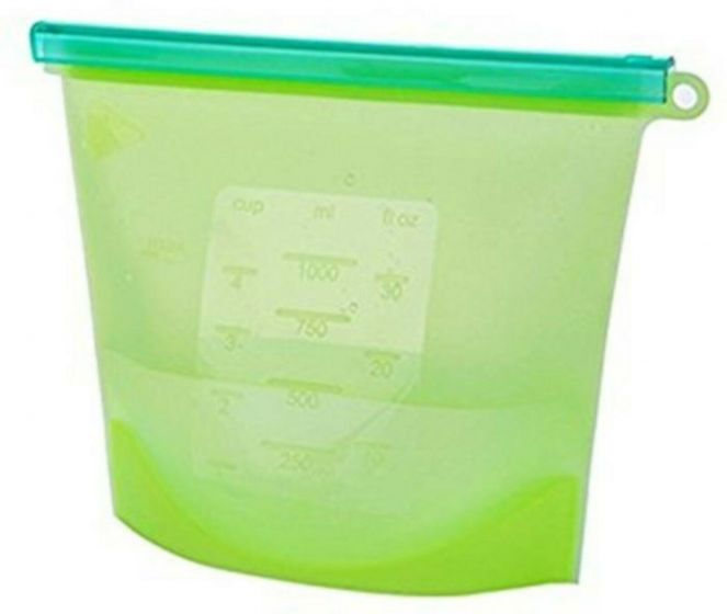 Silicone Food Bags ? Reusable, Leakproof, Eco-Friendly Zip Seal Storage Set