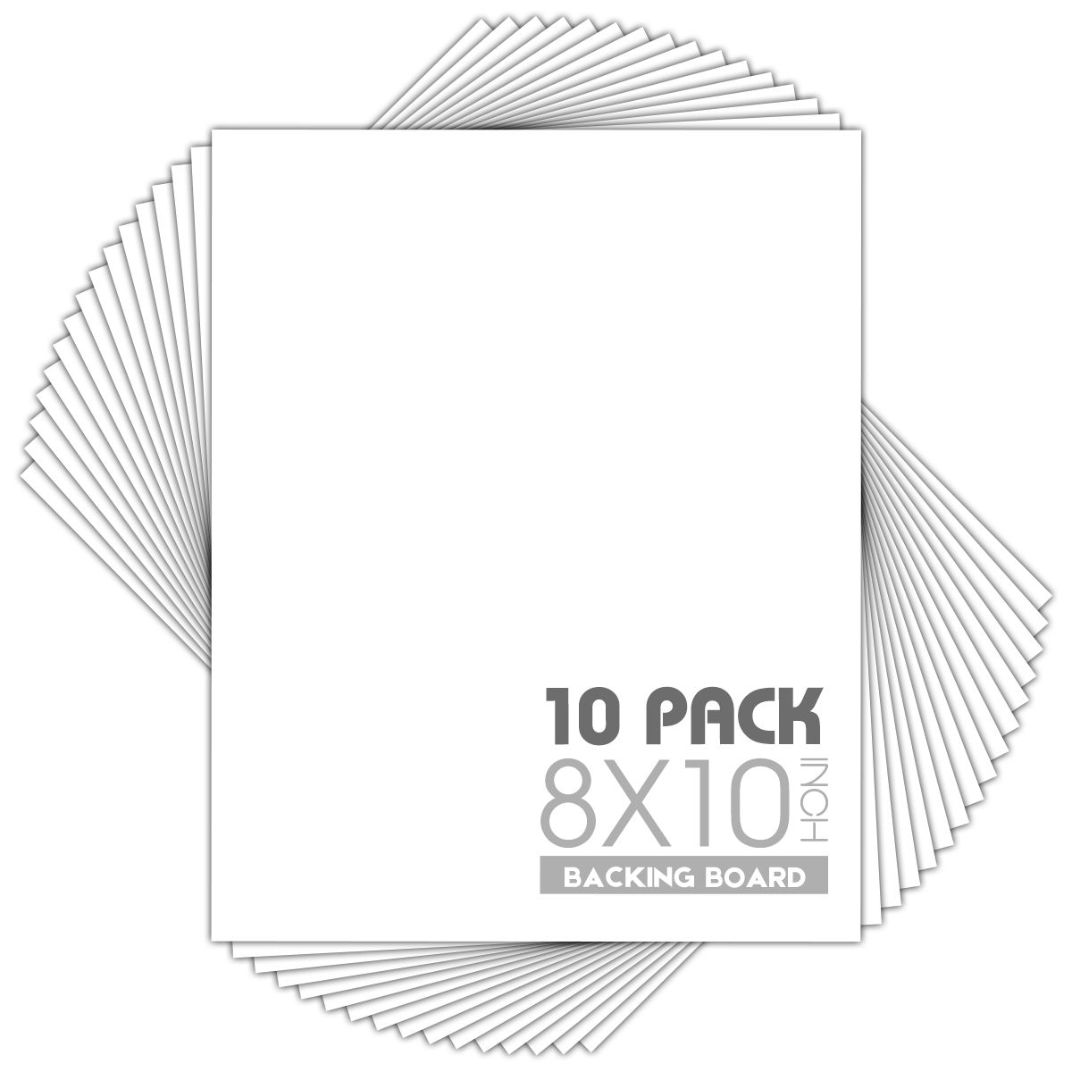 8x10 White Backing Boards Backer Boards for Frame Art Prints Photos - Picture 7 of 12
