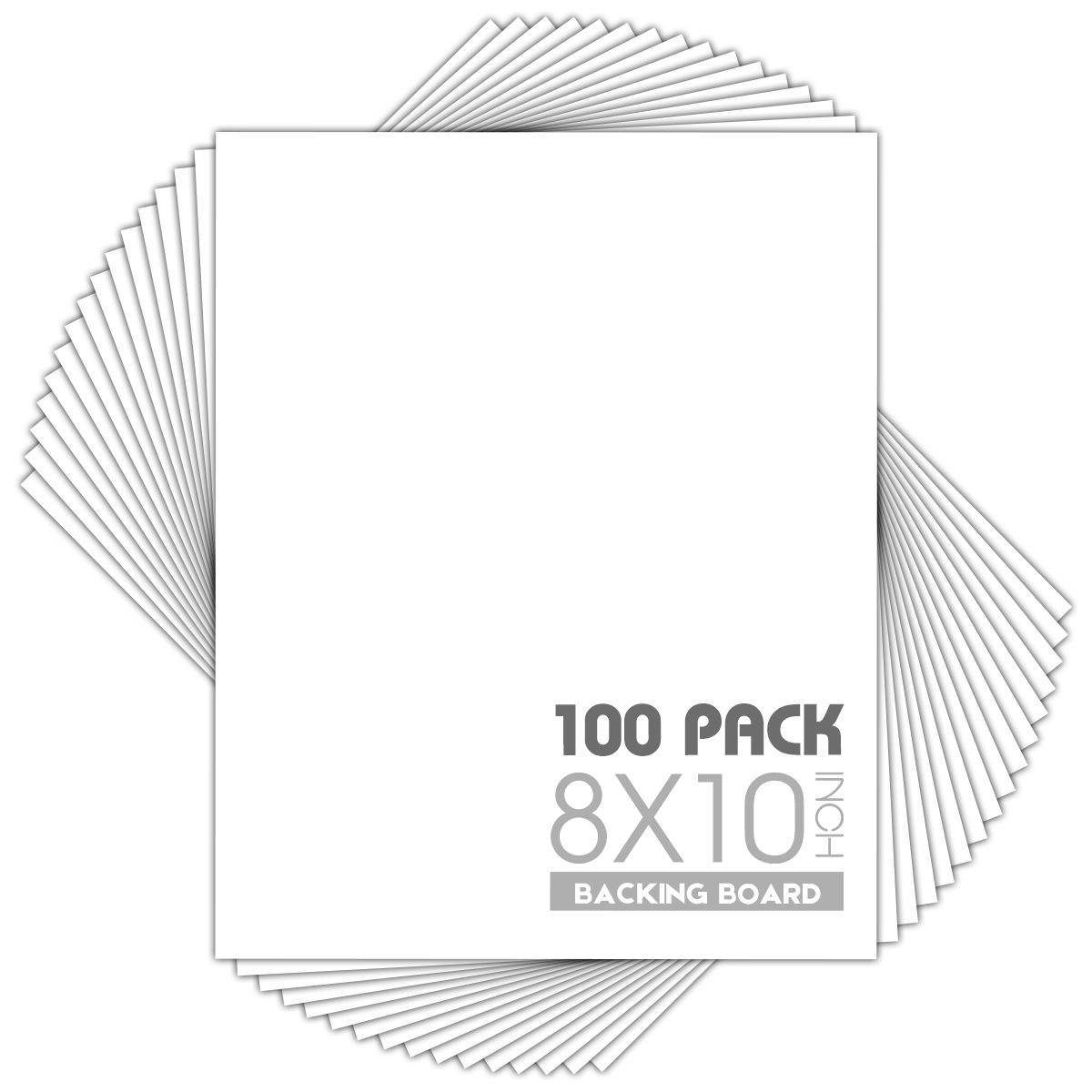 8x10 White Backing Boards Backer Boards for Frame Art Prints Photos - Picture 10 of 12