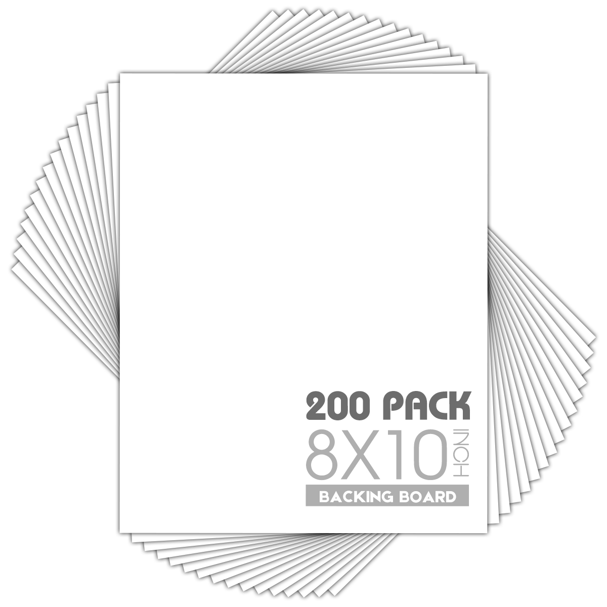 8x10 White Backing Boards Backer Boards for Frame Art Prints Photos - Picture 11 of 12