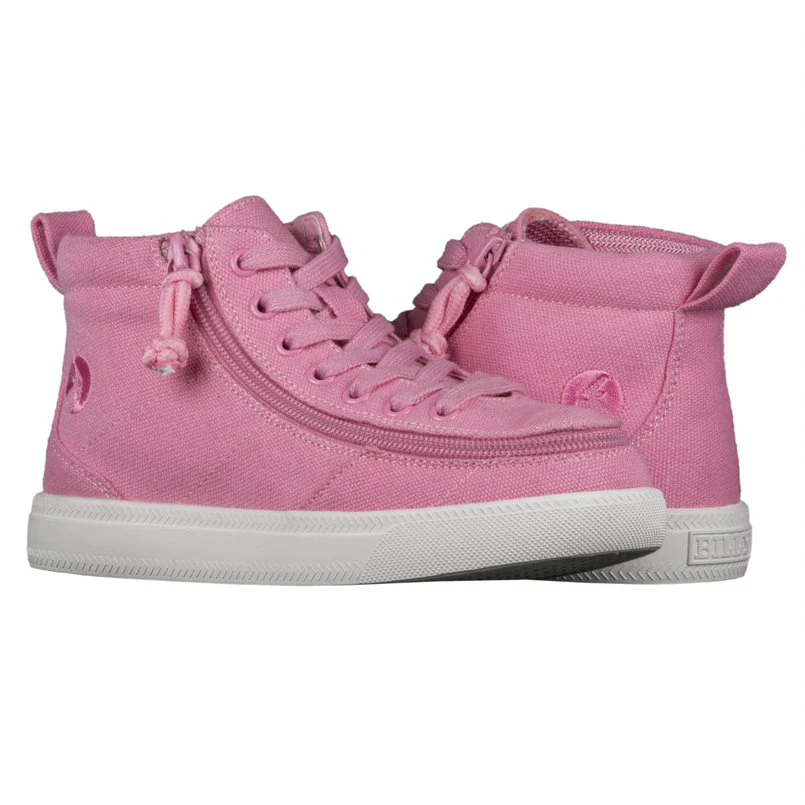 Billy Footwear Kids High Top Canvas Shoes – FlipTop Zip, Easy On/Off - Picture 19 of 34