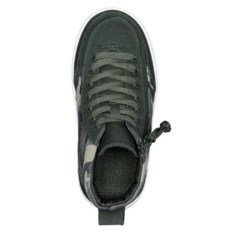 Billy Footwear Kids High Top Canvas Shoes – FlipTop Zip, Easy On/Off - Picture 16 of 34