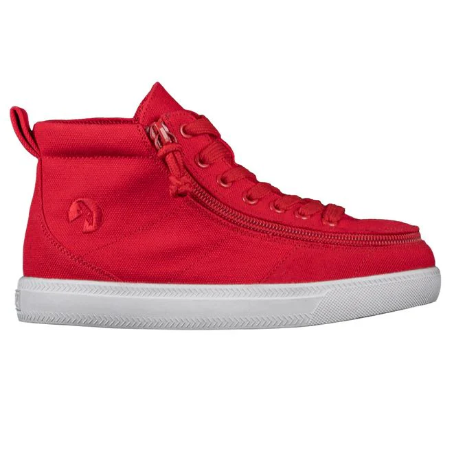 Billy Footwear Kids High Top Canvas Shoes – FlipTop Zip, Easy On/Off - Picture 26 of 34