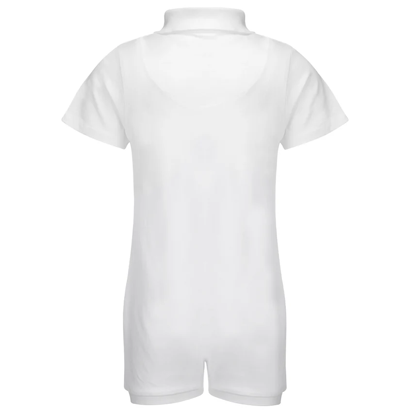 KayCey Adaptive Polo Shirt Bodysuit – Popper Vest for kids with Special Needs - Picture 7 of 10