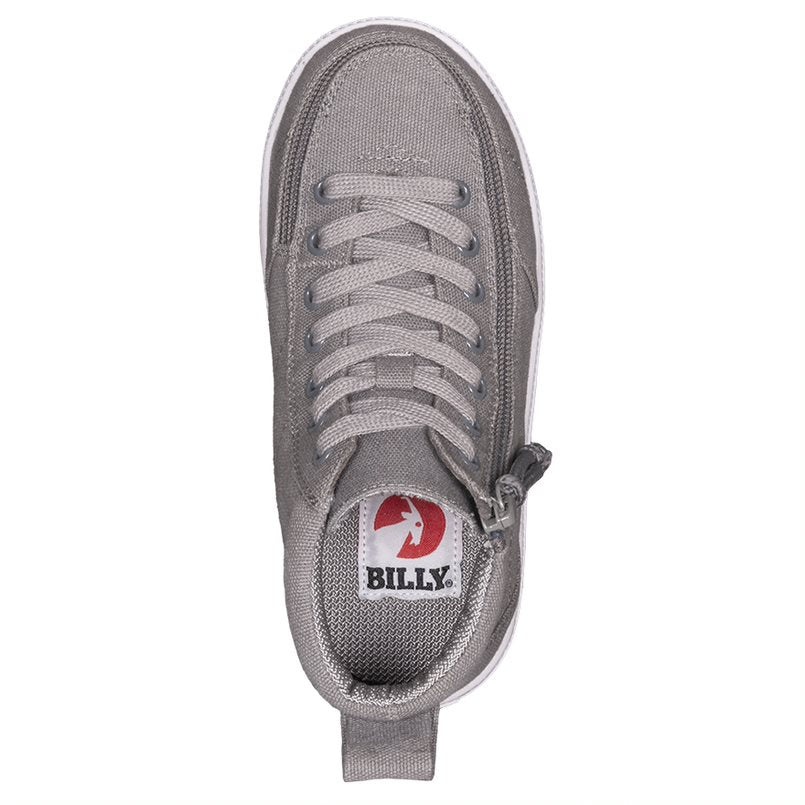 Billy Footwear Kids High Top Canvas Shoes – FlipTop Zip, Easy On/Off - Picture 7 of 34