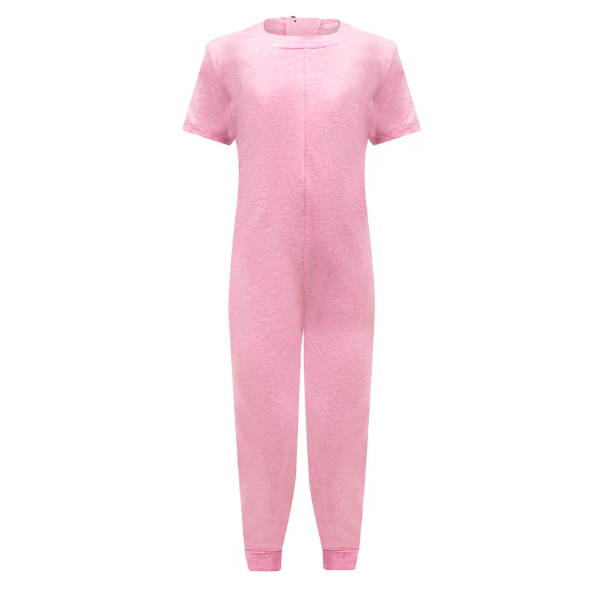 Kaycey Bodysuit For kids with Special Needs ZipBack Short Sleeve Long Legs - Picture 19 of 23