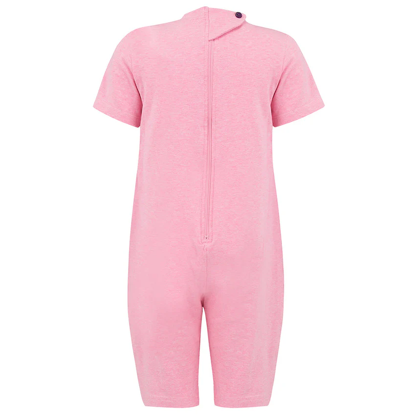 Kaycey Bodysuit For kids with Special Needs ZipBack Short Sleeves Short Leg - Picture 24 of 33