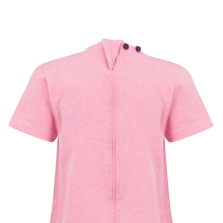 Kaycey Bodysuit For kids with Special Needs ZipBack Short Sleeves Short Leg - Picture 25 of 33