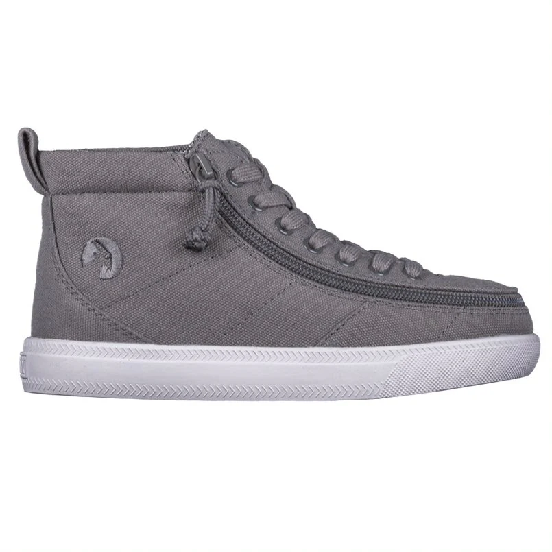 Billy Footwear Kids High Top Canvas Shoes – FlipTop Zip, Easy On/Off - Picture 6 of 34