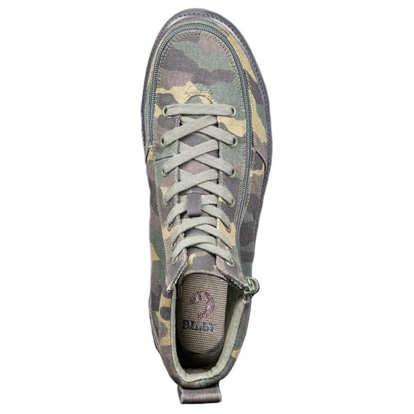 Billy Footwear Men’s High Top Canvas Shoes – Adaptive Zip, Easy On/Off Design - Picture 10 of 13