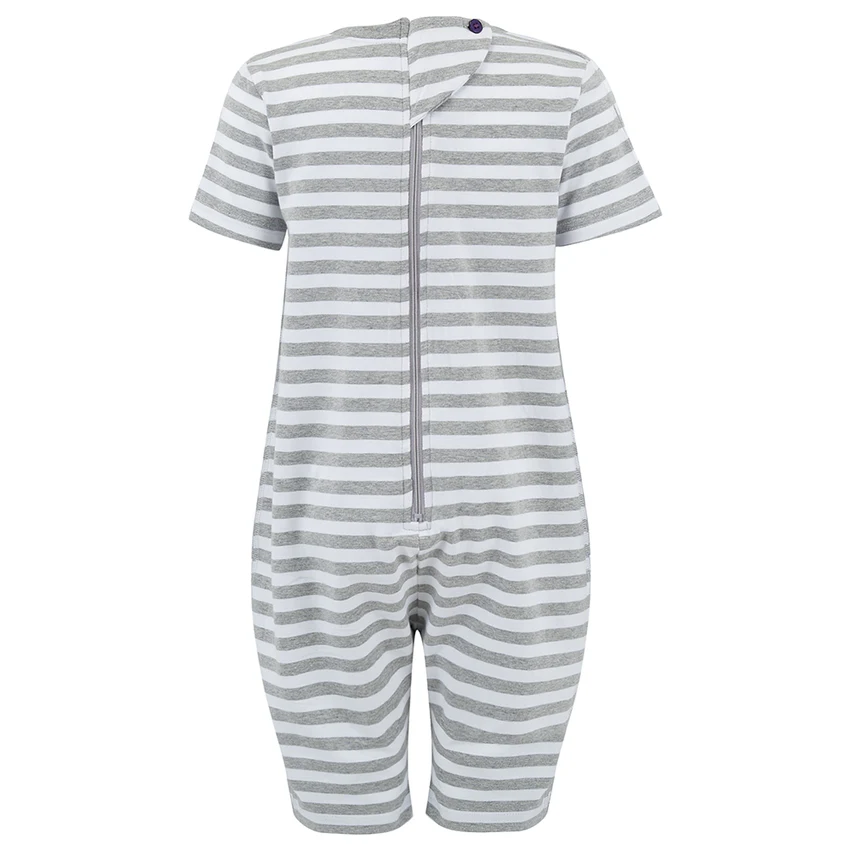 Kaycey Bodysuit For kids with Special Needs ZipBack Short Sleeves Short Leg - Picture 11 of 33