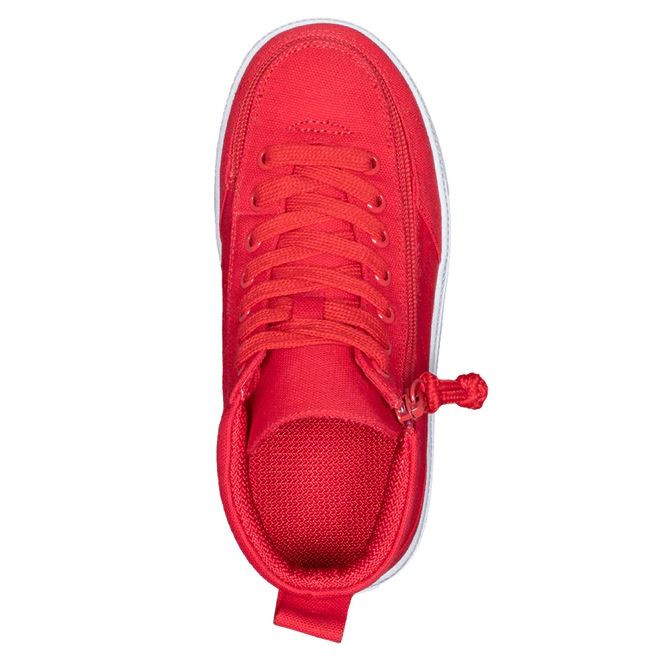 Billy Footwear Kids High Top Canvas Shoes – FlipTop Zip, Easy On/Off - Picture 28 of 34