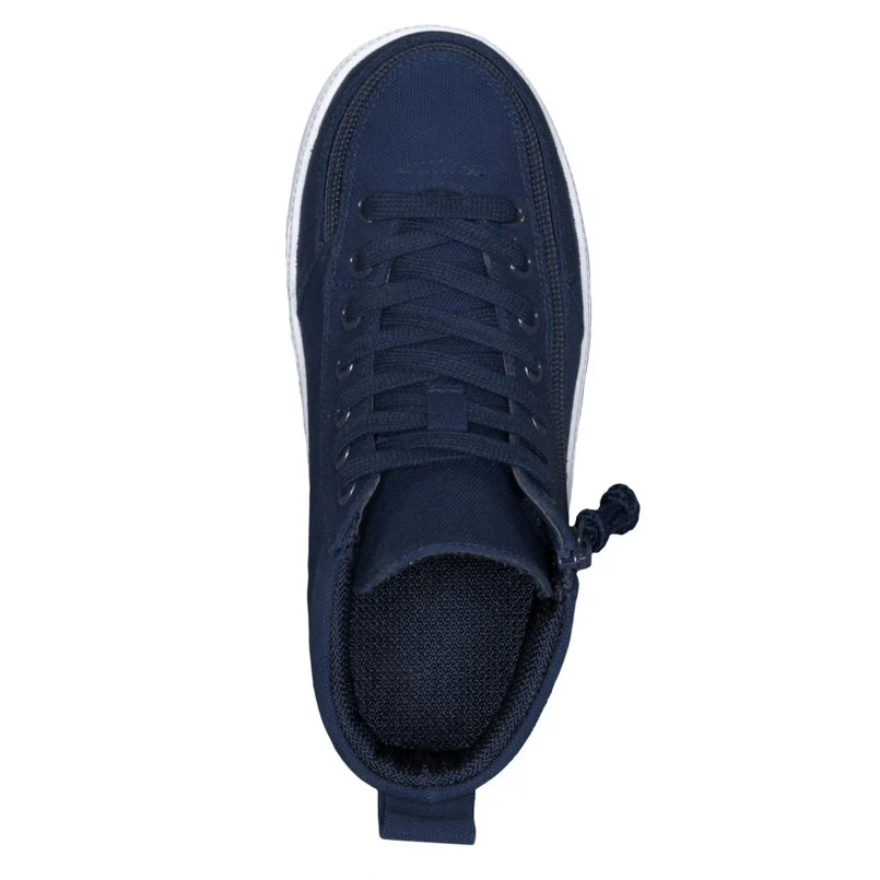 Billy Footwear Kids High Top Canvas Shoes – FlipTop Zip, Easy On/Off - Picture 13 of 34