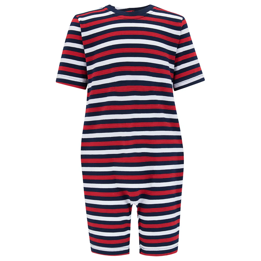Kaycey Bodysuit For kids with Special Needs ZipBack Short Sleeves Short Leg - Picture 32 of 33