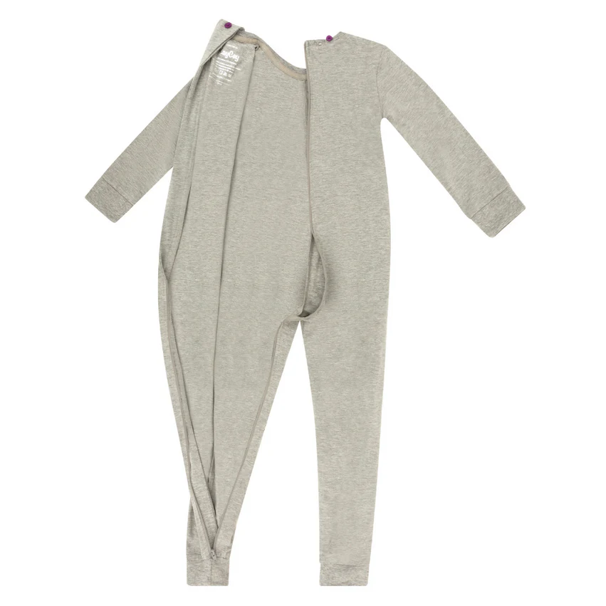 Kaycey Bodysuit For kids with Special Needs ZipBack Long Sleeves Long Legs - Picture 8 of 8