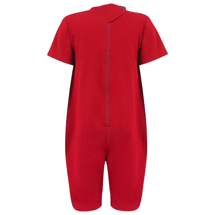 Kaycey Bodysuit For kids with Special Needs ZipBack Short Sleeves Short Leg - Picture 28 of 33
