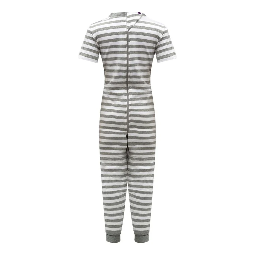 Kaycey Bodysuit For kids with Special Needs ZipBack Short Sleeve Long Legs - Picture 10 of 23