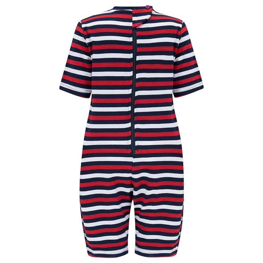 Kaycey Bodysuit For kids with Special Needs ZipBack Short Sleeves Short Leg - Picture 33 of 33