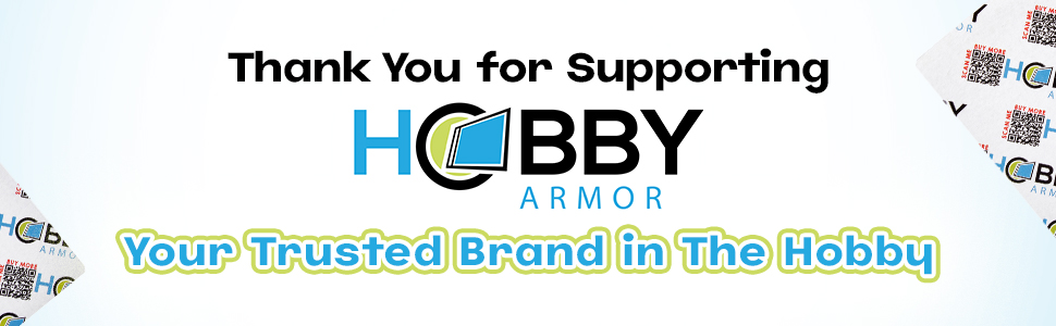 Hobby Armor Cardboard Graded Card Shipping Protectors 4"x6" - Multi-Color Print