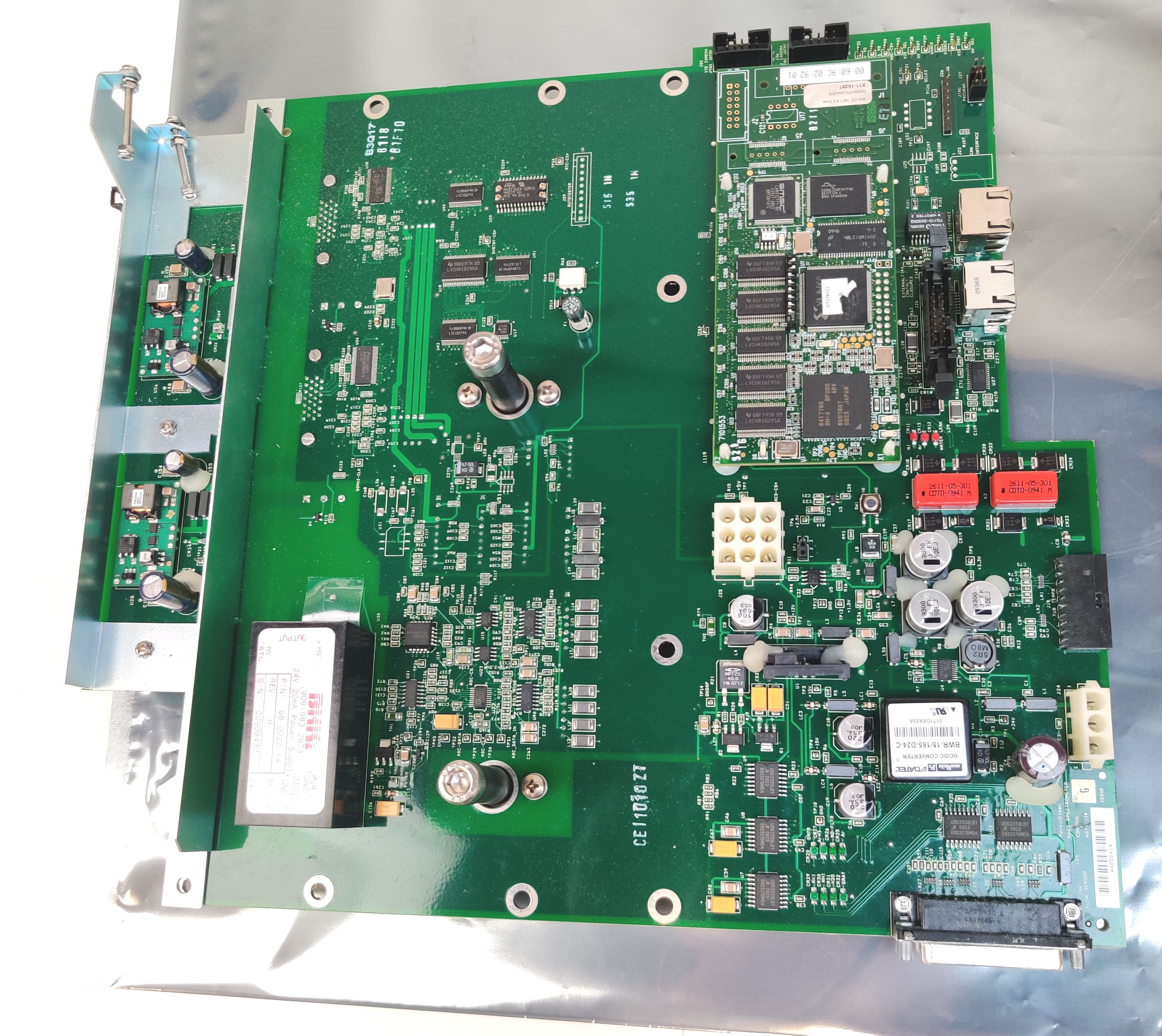 PCB controllo spettrometro PerkinElmer N0779114 F for G NGO3 con PCB N5158021 dotLink - Foto 15 di 16
