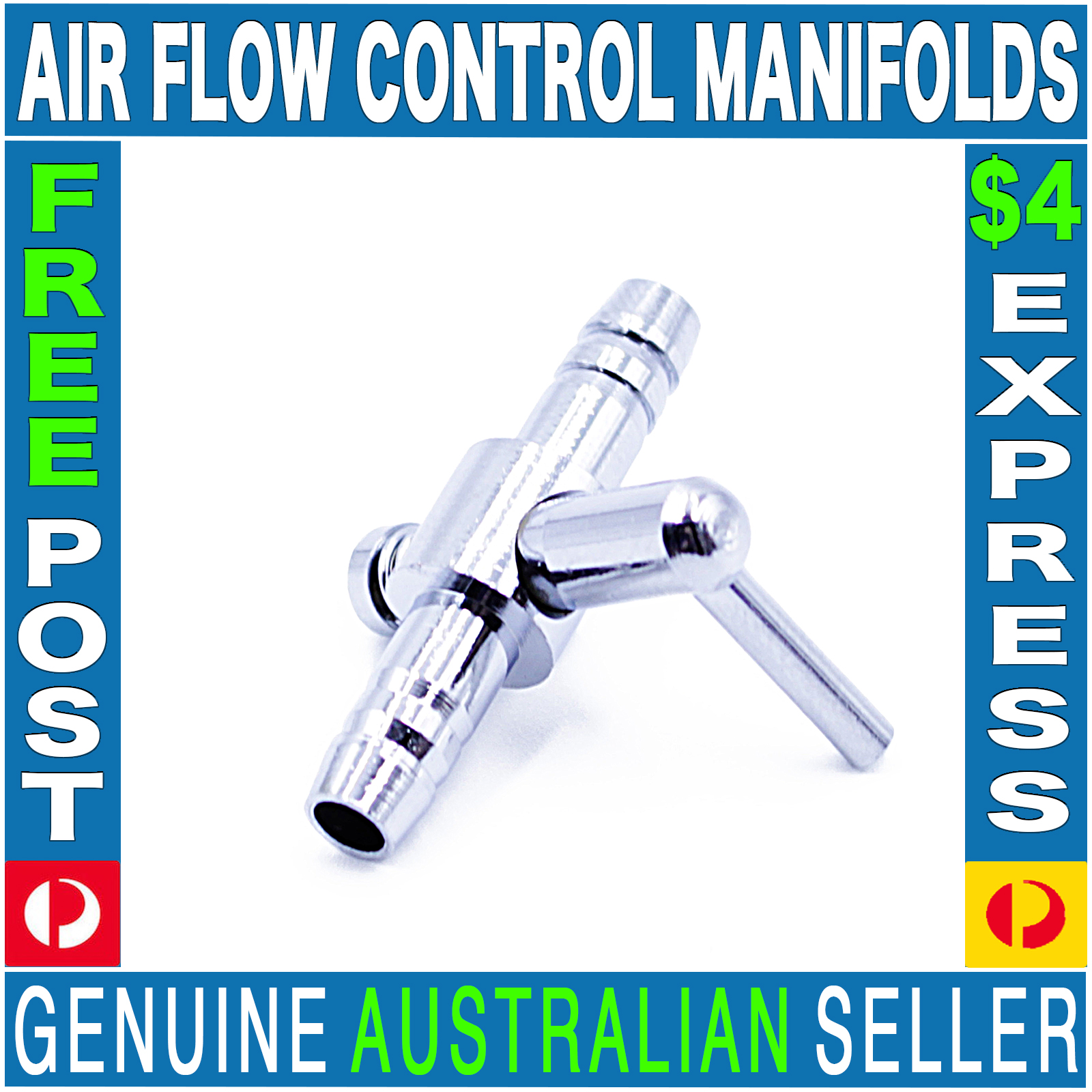 Air Flow Distributors. Controller Valves for Aquarium Fish Tank Pond Pump Hose - Picture 25 of 27