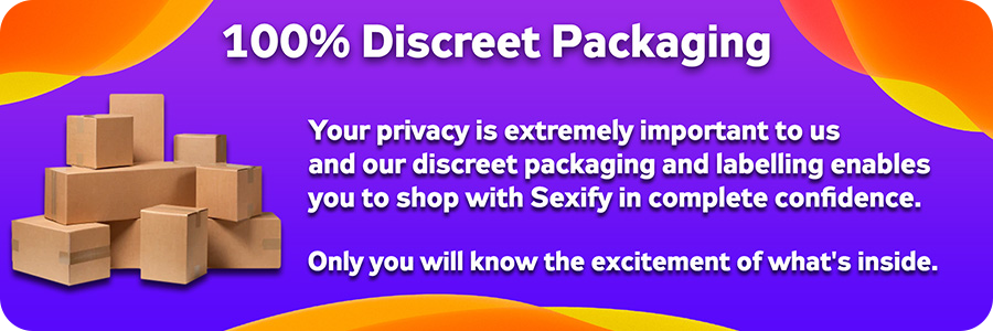 Sexify 100% Discreet Packaging Guarantee