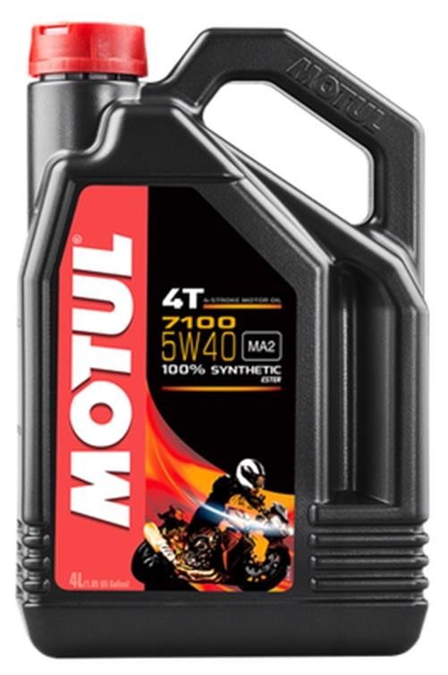 Motul 104087 7100 5W40 Synthetic Oil 4T – 4 Liter