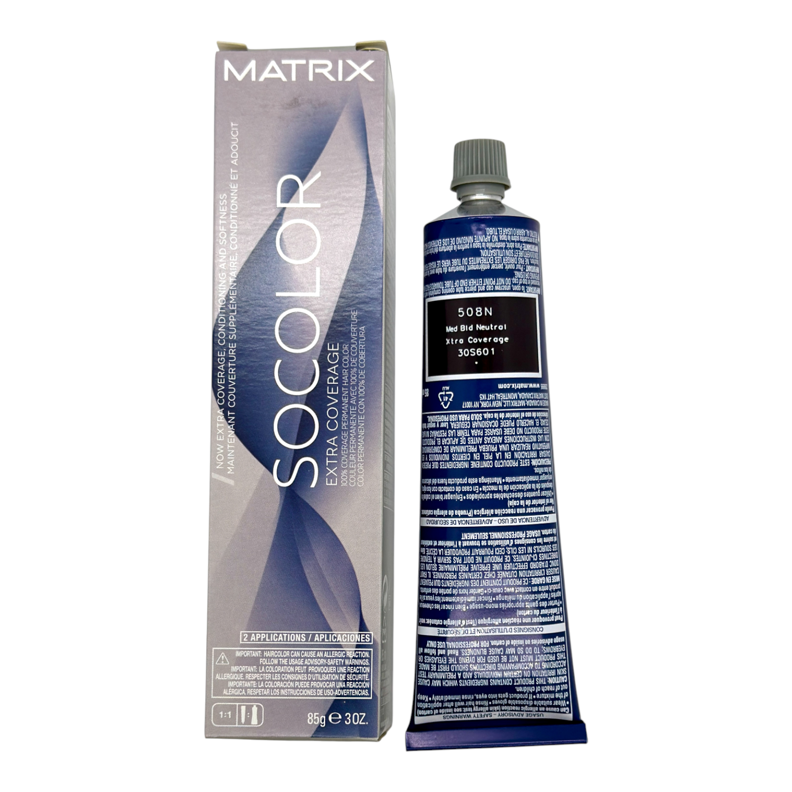 Pre-bonded Permanent Extra Coverage Hair Color 3oz - Choose 