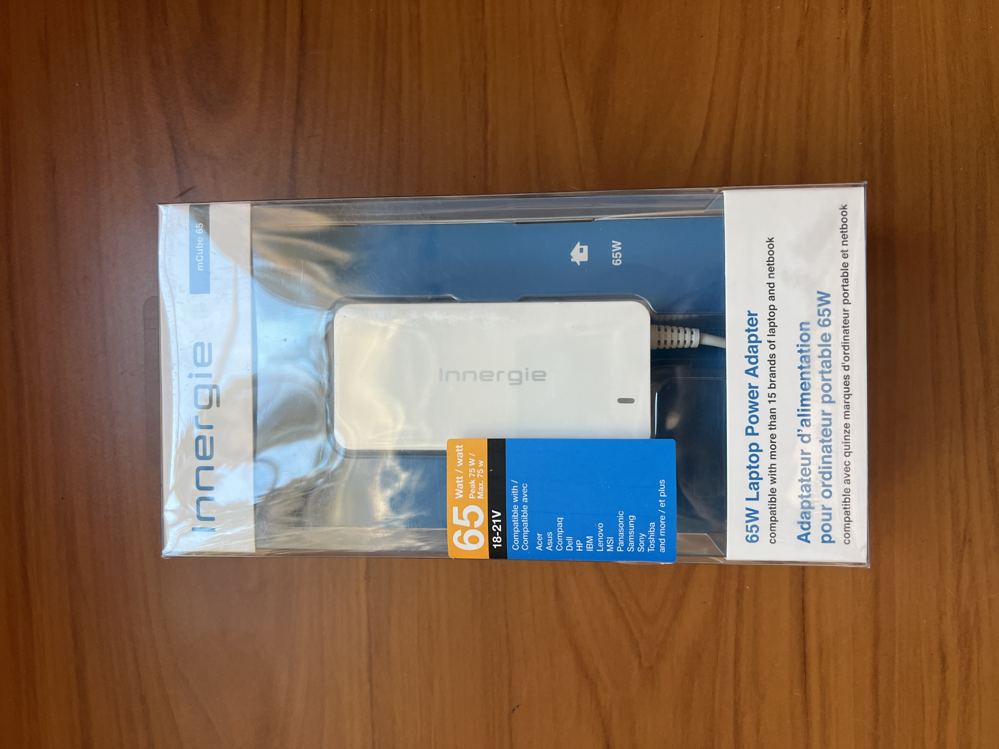 Innergie mCube 65W Universal Laptop Power Adapter ADP-65WH ABCC