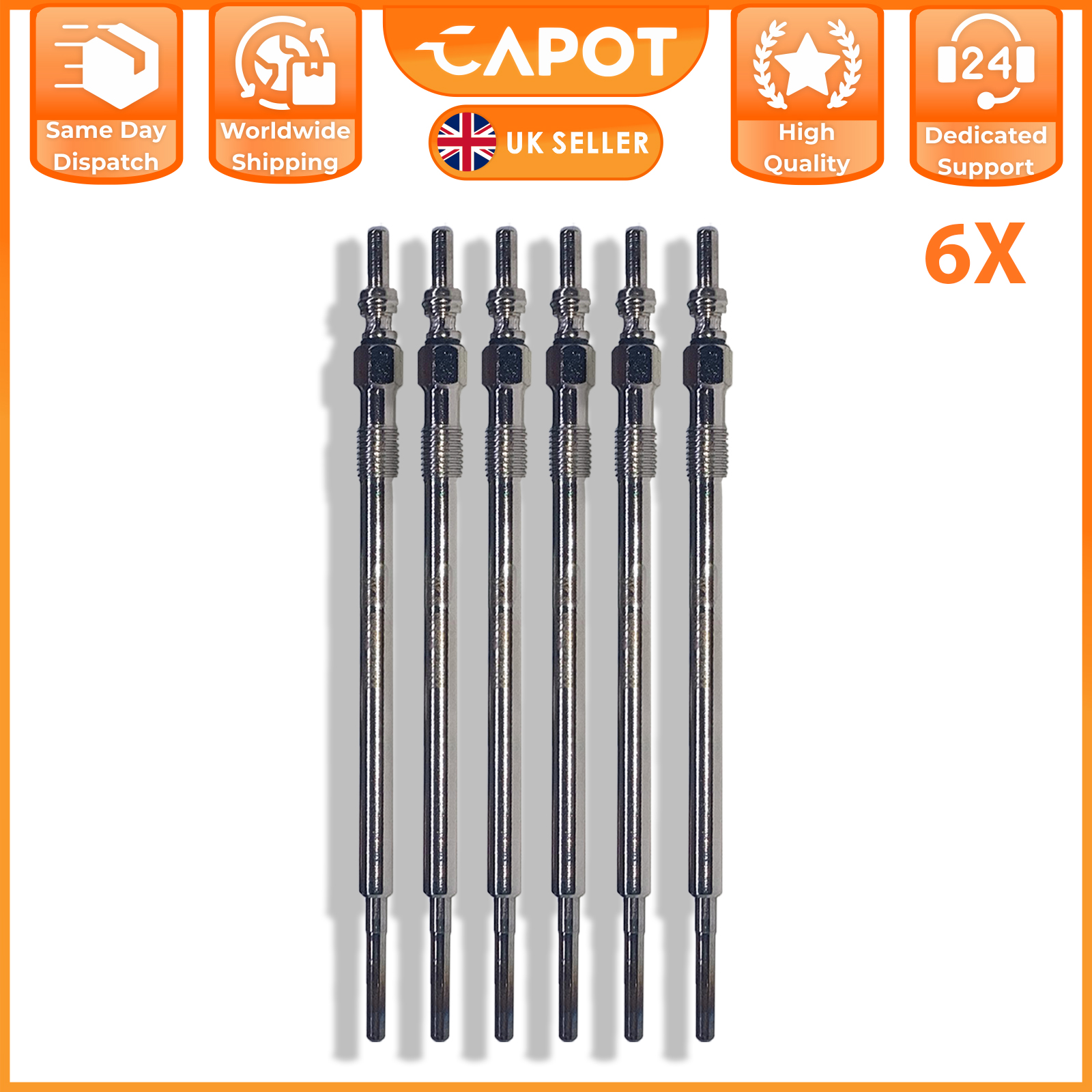 A0011595001  6X Glow Plugs 0011595001 5175756AA A0011597101 68102087AA 71775530