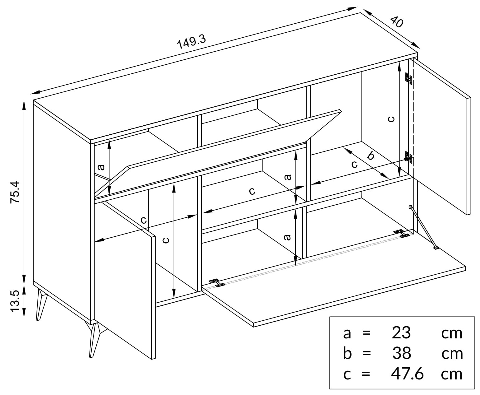 Extreme Furniture Living Room Furniture Set in Matt White LEDs VENICE