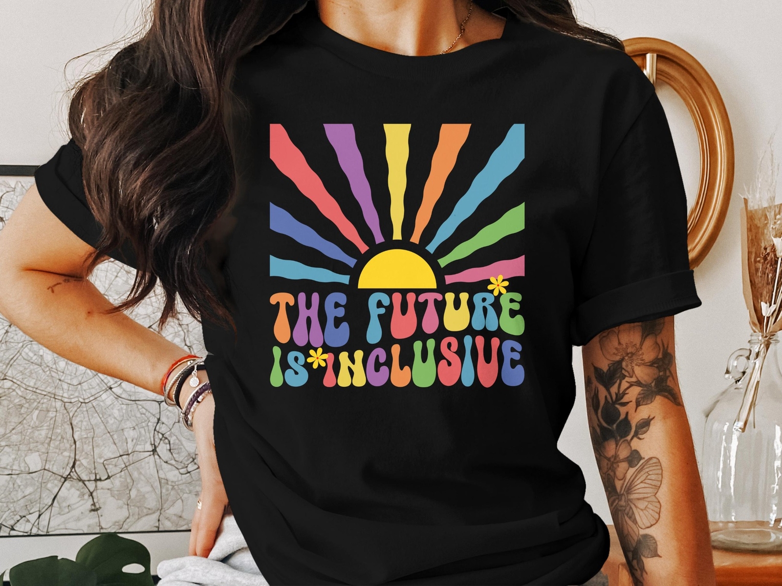 The Future Is Inclusive T-Shirt – Equality, Pride, Diversity Statement Tee
