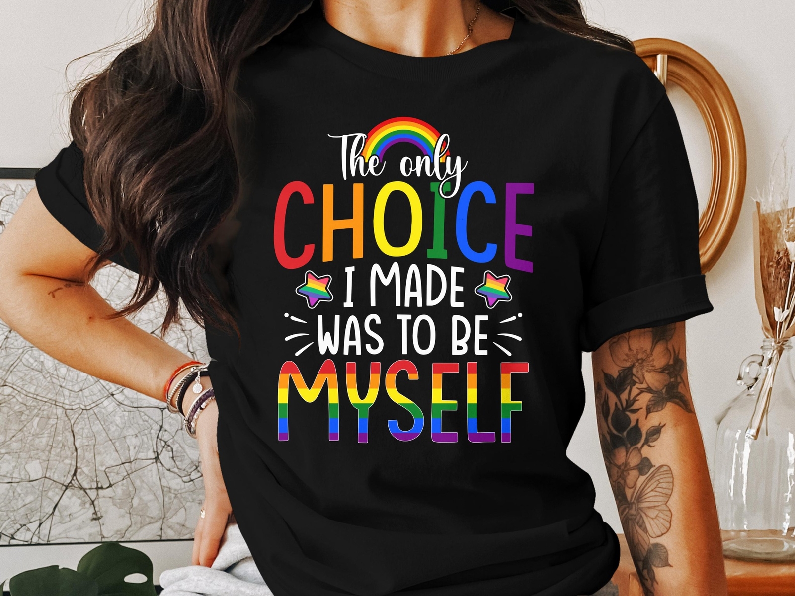 Be Yourself T-Shirt – Motivational Self-Love Tee for Confidence & Positivity