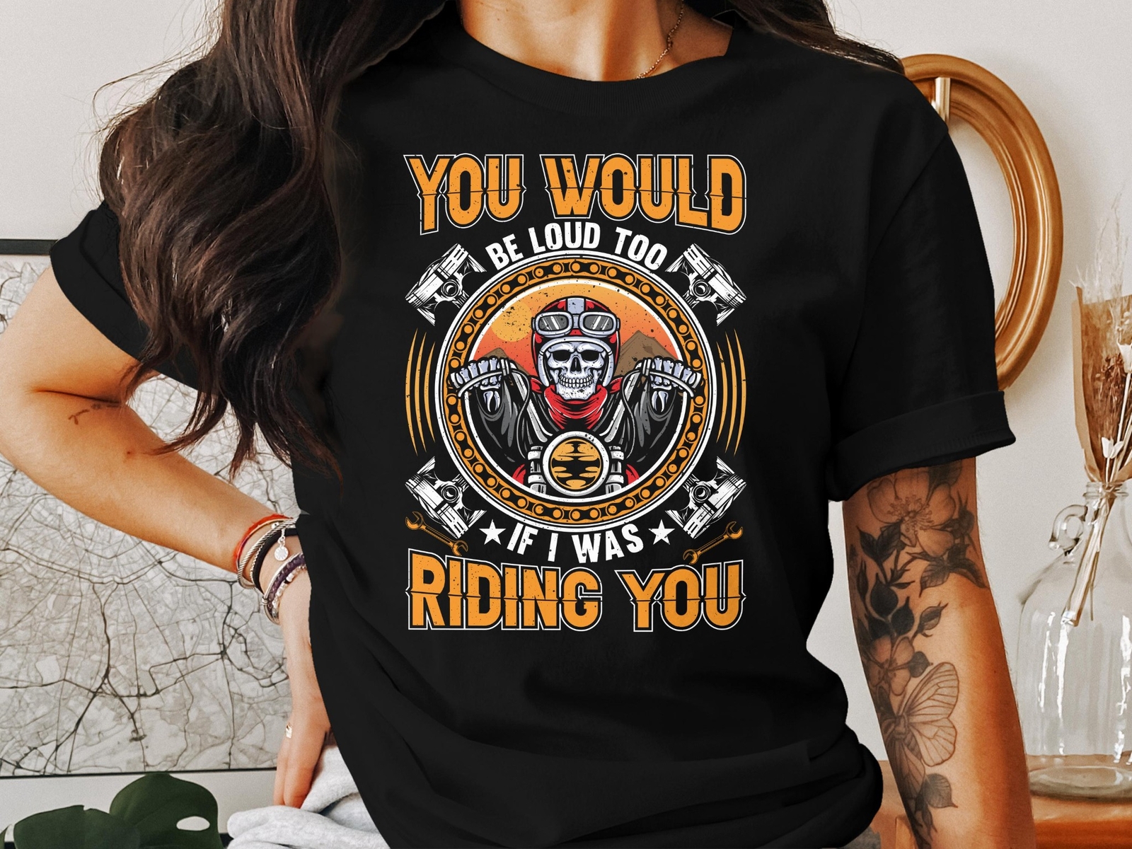 You’d Be Loud Too If I Was Riding You T-Shirt – Funny, Rude, Adult Humor Tee